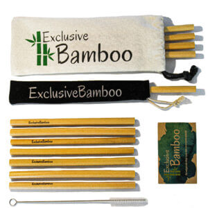 Bamboe rietjes | 12 stuks