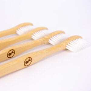 Bamboe tandenborstels | 4 stuks